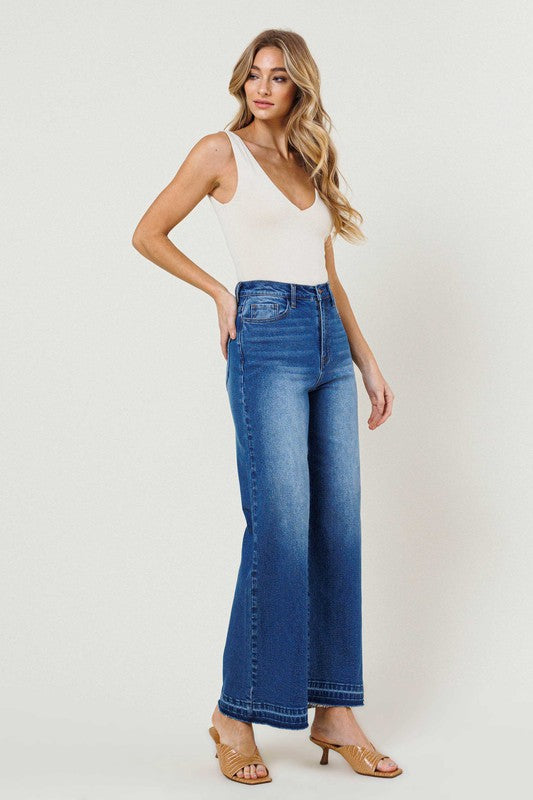 High Waisted Wide Leg Jeans