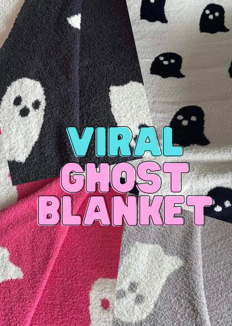 Plush Ghost Blanket
