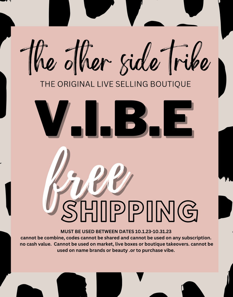 Sept 23” VIBE One Month Trial