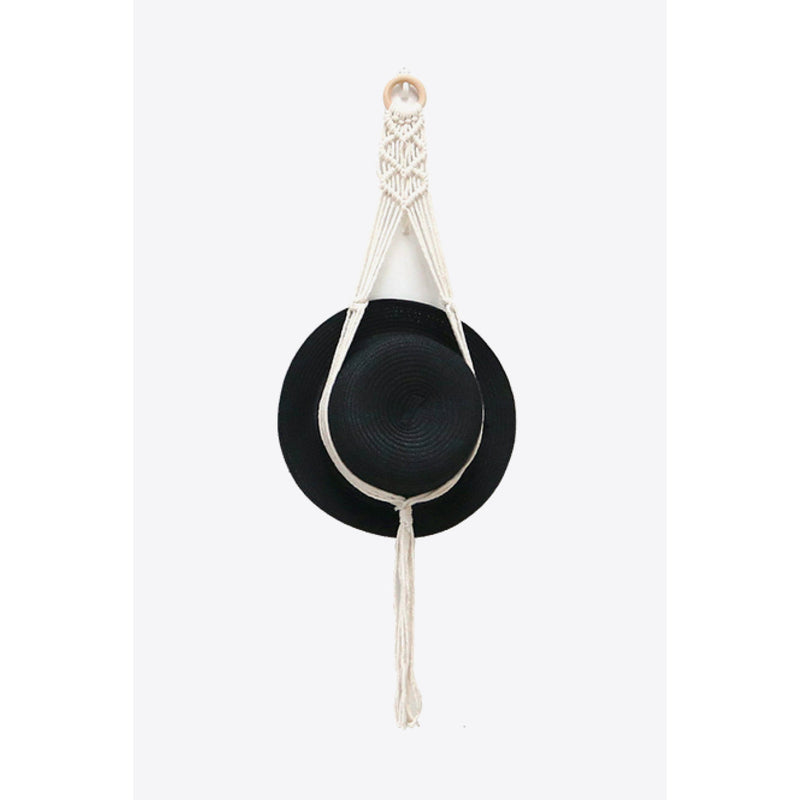 Macrame Hat Hanger