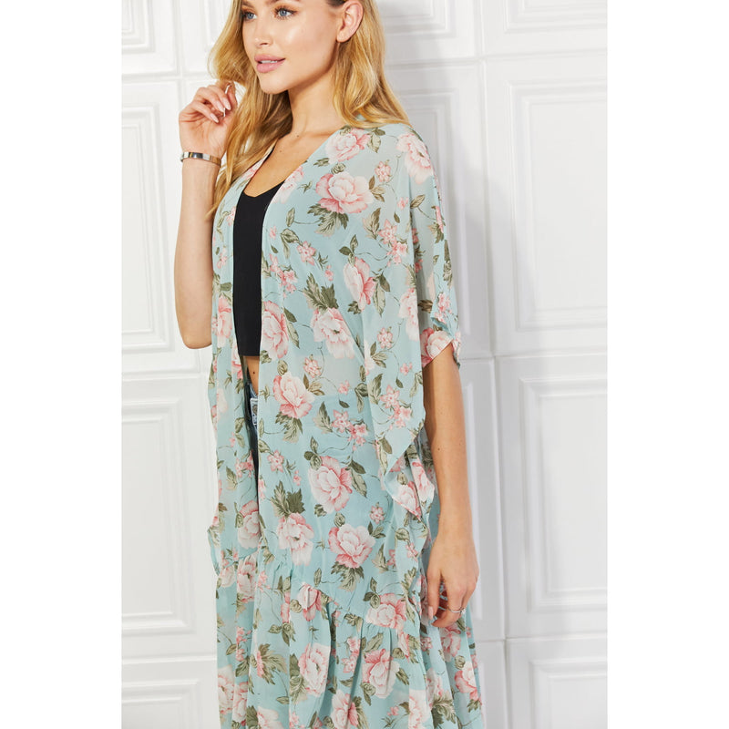 Justin Taylor Floral Vintage Kimono