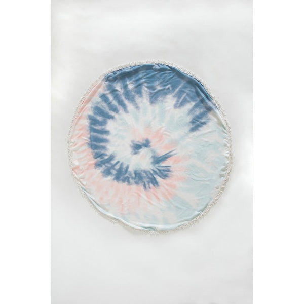 Justin Taylor Dreamland Tie Dye Round Beach Towel