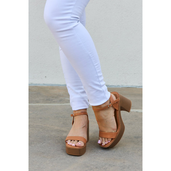 Weeboo Feel It Platform Heel Sandals