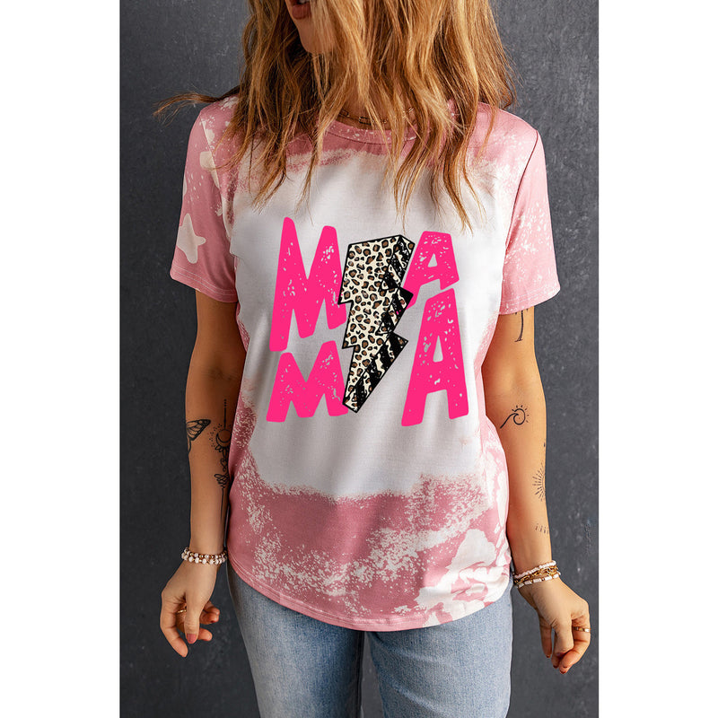 MAMA Graphic Printed Tee Shirt