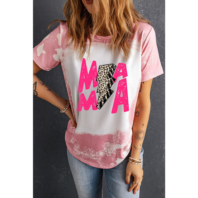 MAMA Graphic Printed Tee Shirt