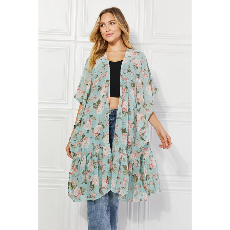 Justin Taylor Floral Vintage Kimono