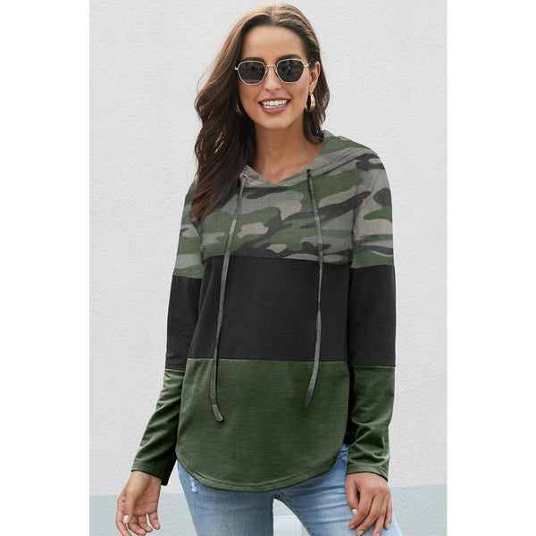 Janet Coloblocked Striped Hoodie She & Sho