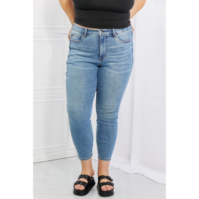 Judy Blue Nina Full Size High Waisted Skinny Jeans