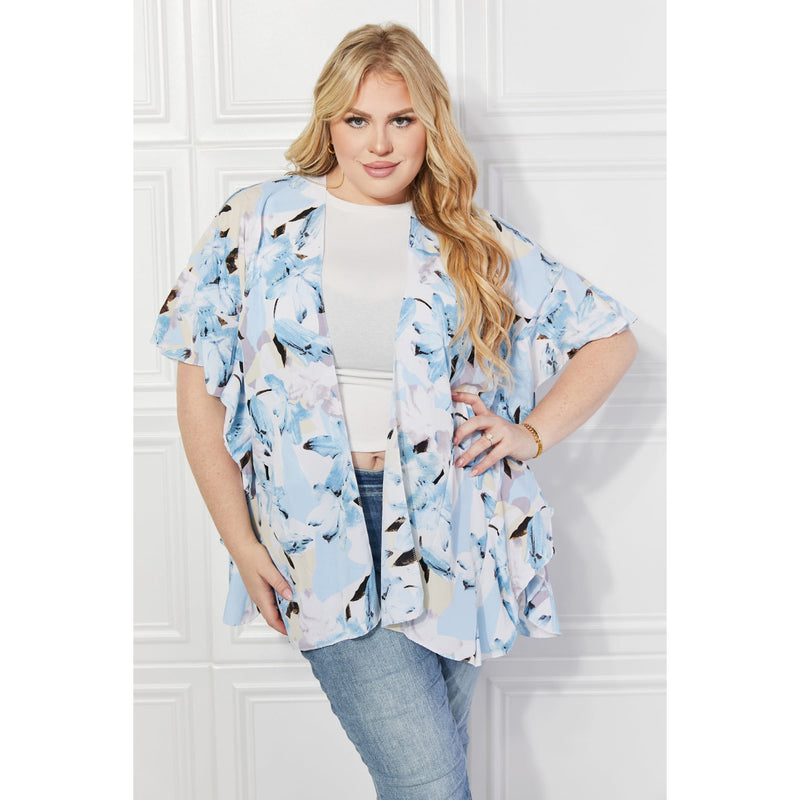 Justin Taylor Summer Fever Floral Kimono