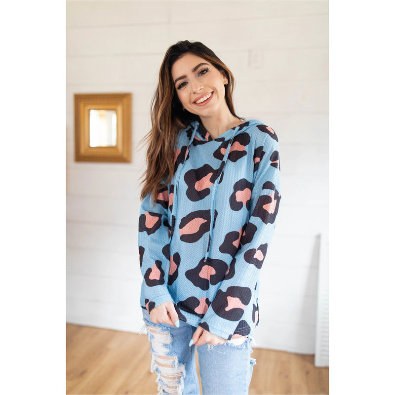 Cheetah Waffle Hoodie She & Sho