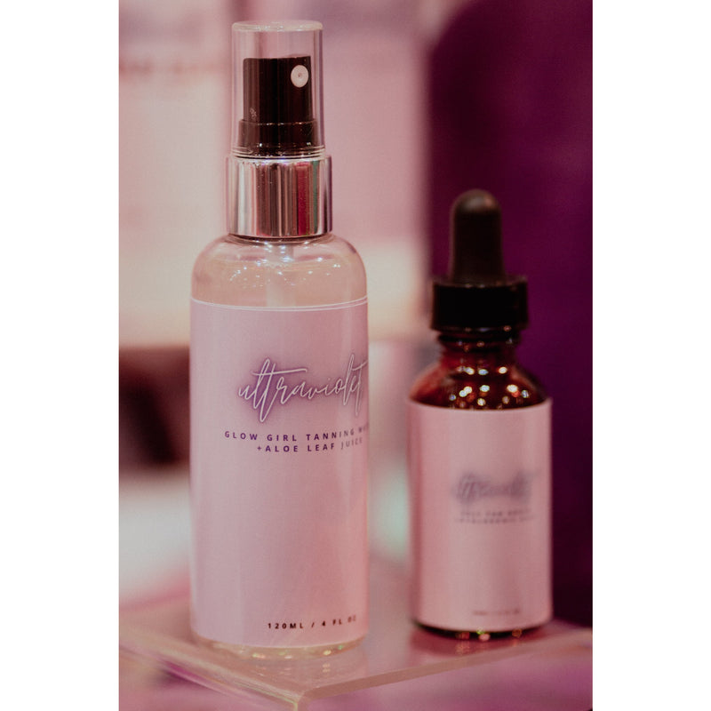 Ultra Violet Glow Girl Tanning Water-250 - TMLL Beauty Co-LEATHER & LACE-[option4]-[option5]-[option6]-Leather & Lace Boutique Shop