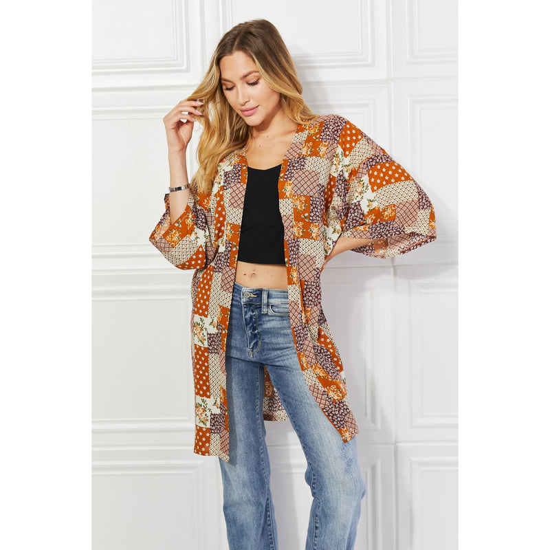 Justin Taylor Country Patchwork Kimono