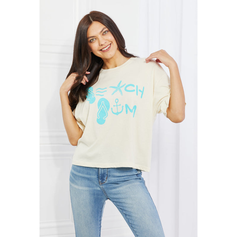 mineB Beach Bum Graphic T-Shirt