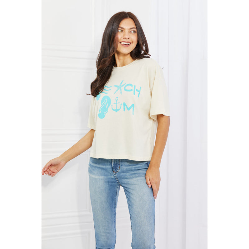 mineB Beach Bum Graphic T-Shirt