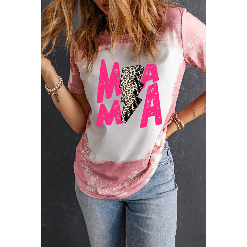 MAMA Graphic Printed Tee Shirt